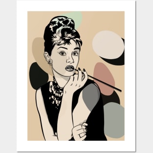 Audrey Posters and Art